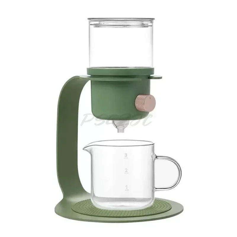 Théière en verre pour la maison – Filtre anti-goutte Ice Drop Extraction à froid Cafetière et théière