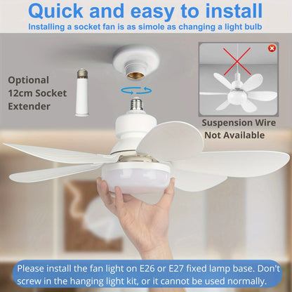 LumiFan with remote control