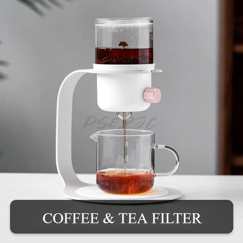 Théière en verre pour la maison – Filtre anti-goutte Ice Drop Extraction à froid Cafetière et théière
