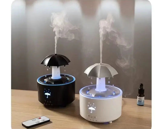 AromaSpin Mist - Rotating Umbrella-shaped Aroma Diffuser and Humidifier