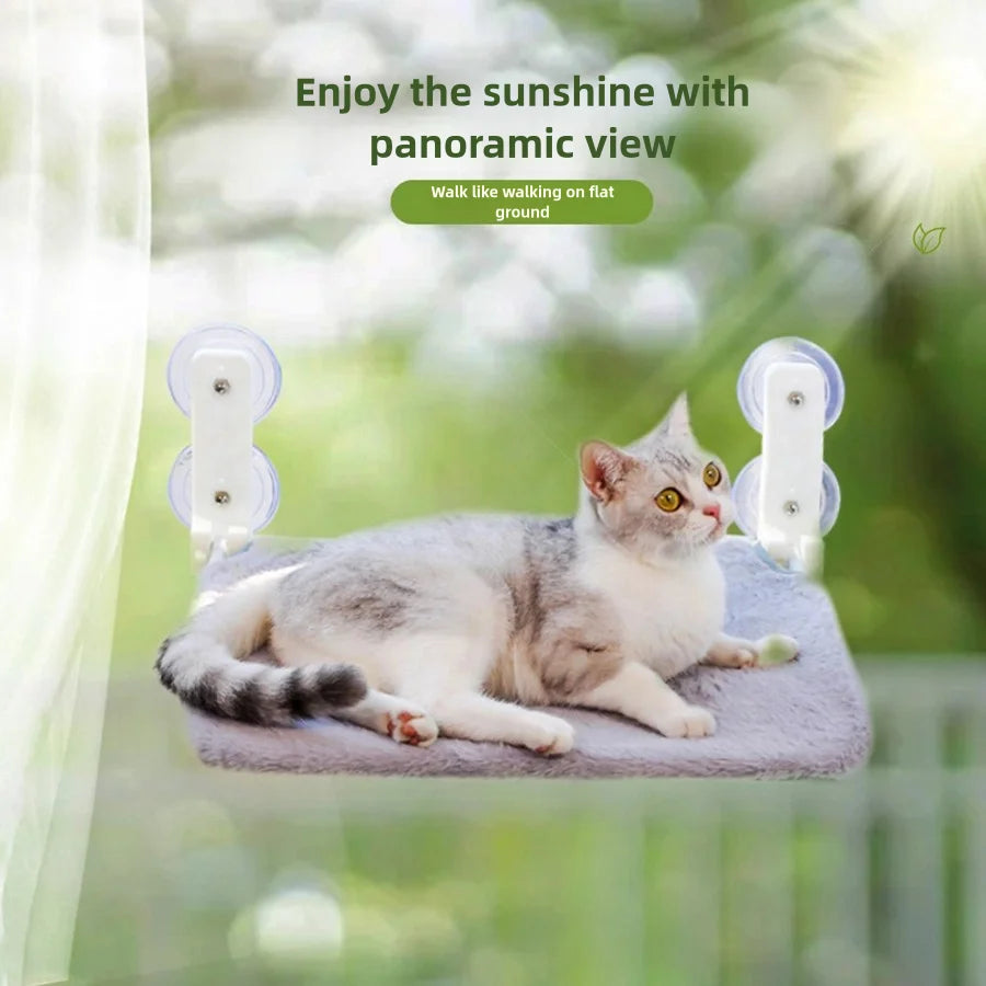 PurrchView Window Lounge - raised lounge spot with a perfect view