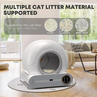 LitterEase Intelligent - Auto-Clean Cat Toilet