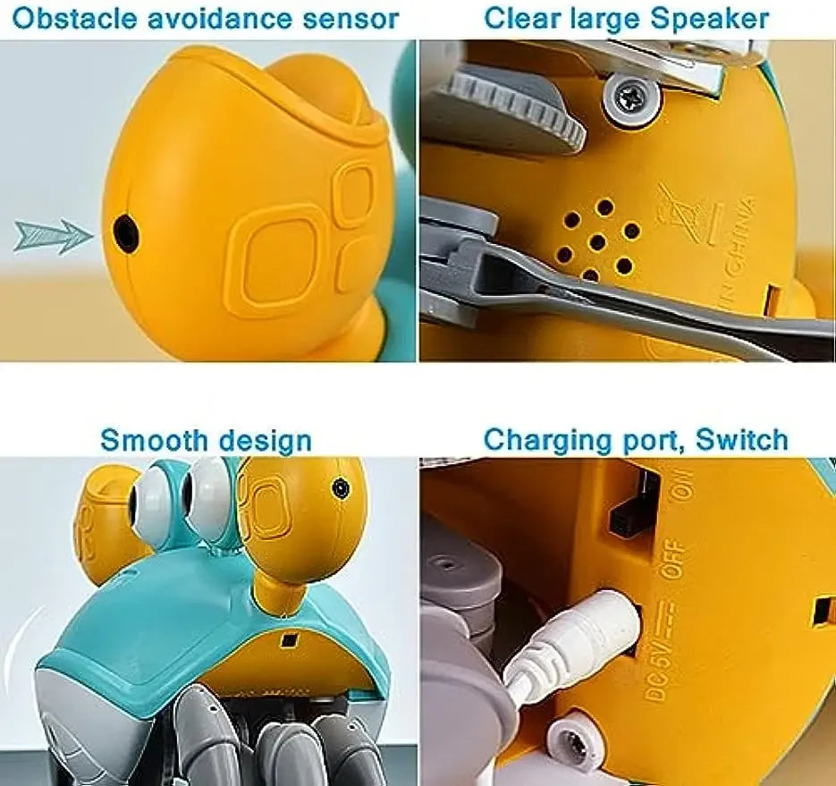 PlayScuttle – Interactive toy with movement, lights and sound