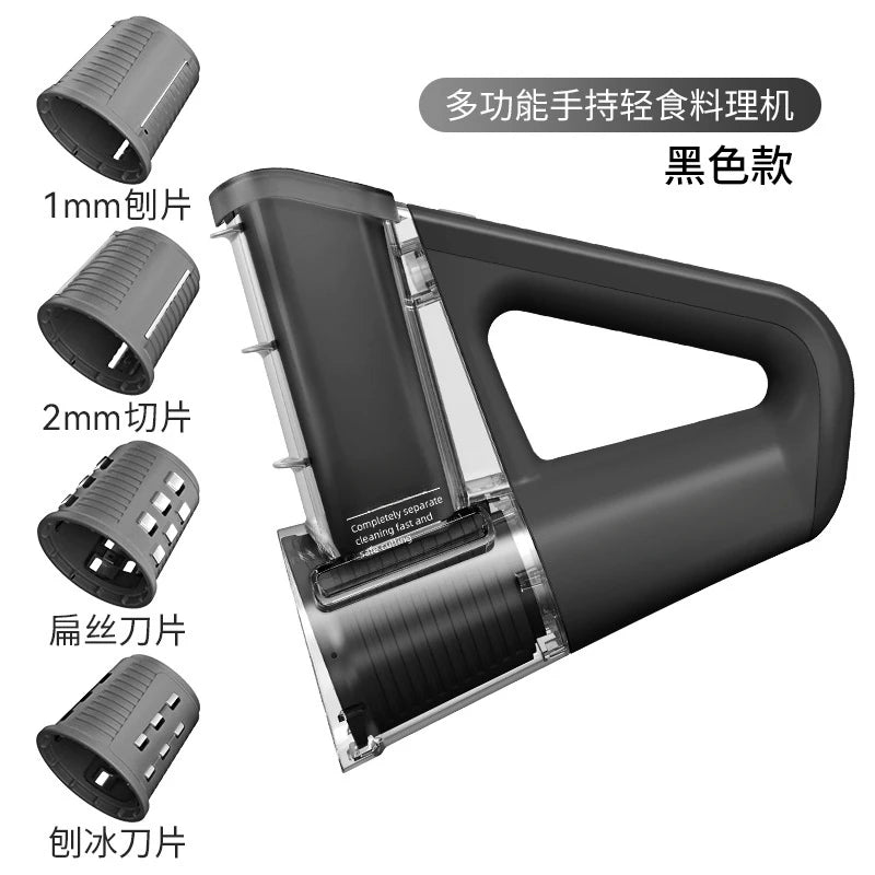 Electric Handheld Vegetable Cutter – Multifunctional Shredder & Slicer