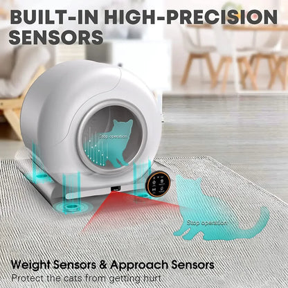 LitterEase Intelligent - Auto-Clean Cat Toilet